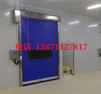 gmp洁净室拉链密封快速卷帘门